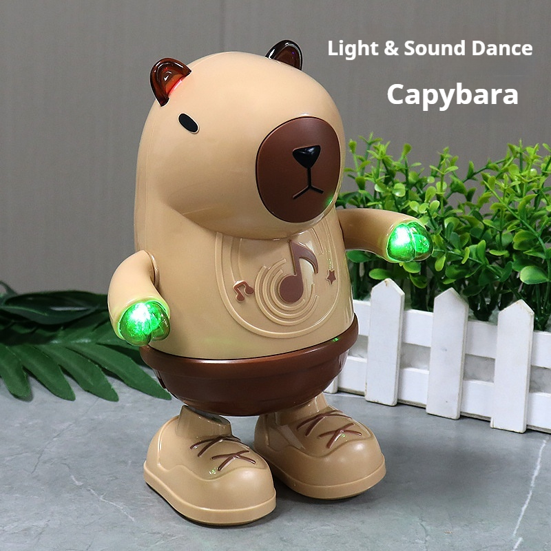 Home Decor Lighting Wholesale - Capybara Electric Dancing Toy With Led
