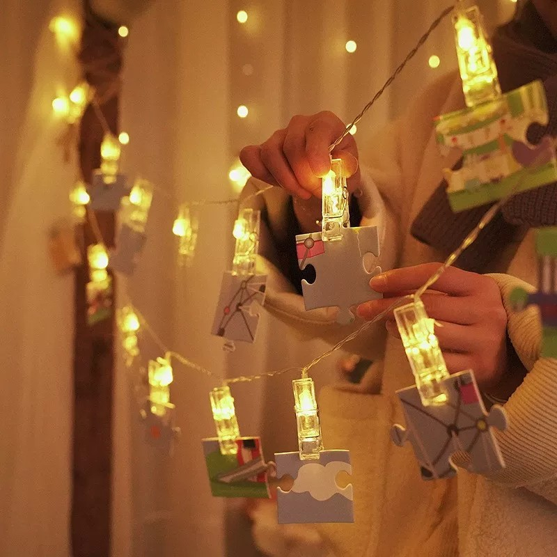 Lighting Decor Photos - 1.5/3/6/10m LED Photo Clip String lights