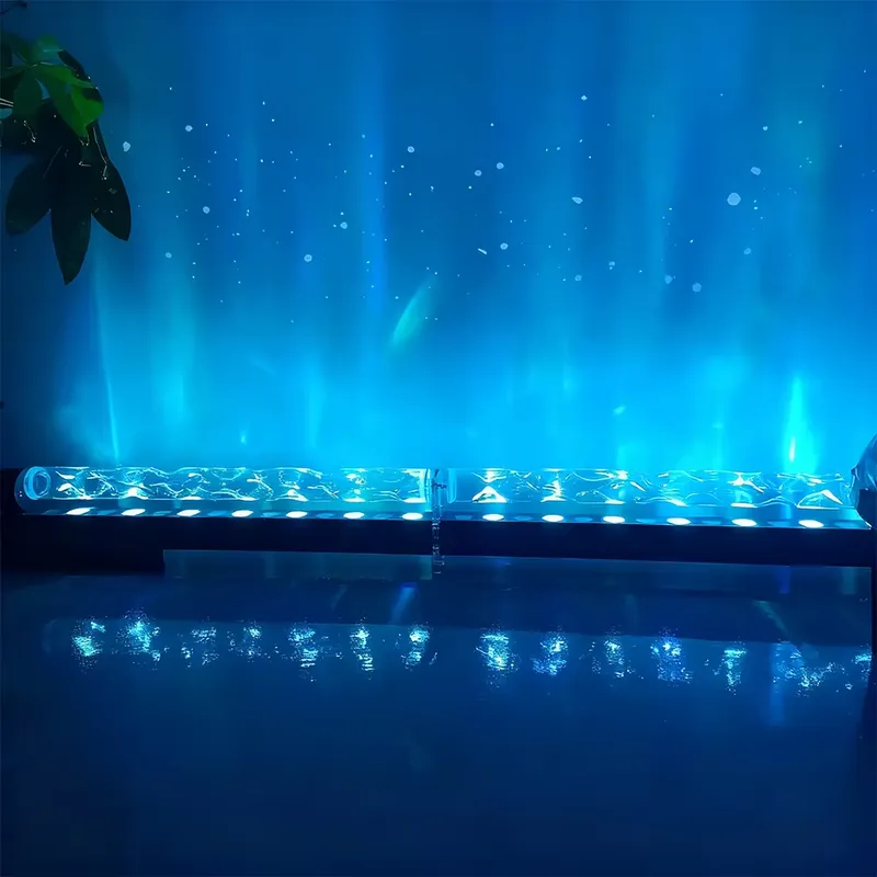 Room Lighting Bedroom Decor - Smart 3D Wall Wash Flame Projection