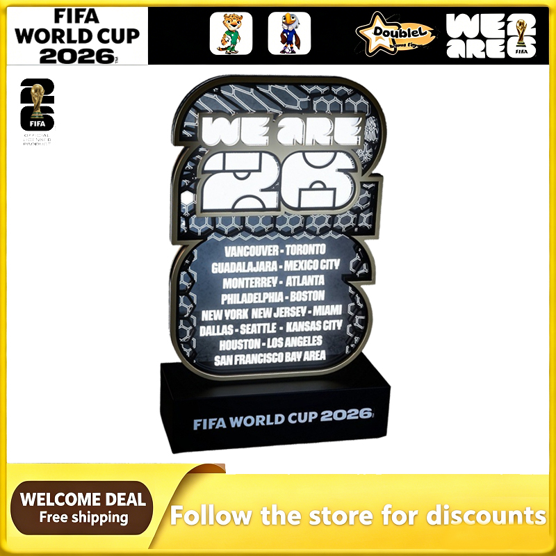 Lighting Room Decor Items - Host City FIFA World Cup 3D