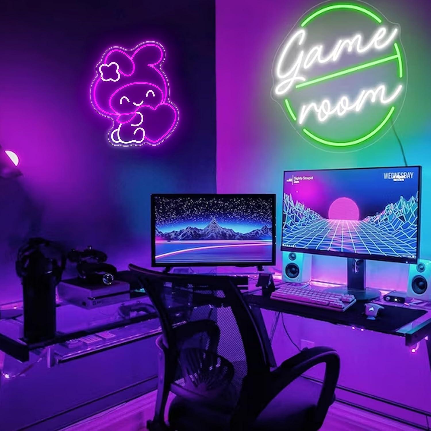 Anime Neon Sign Janpanese LED  - Room Lighting Bedroom Decor ulasan dan harga
