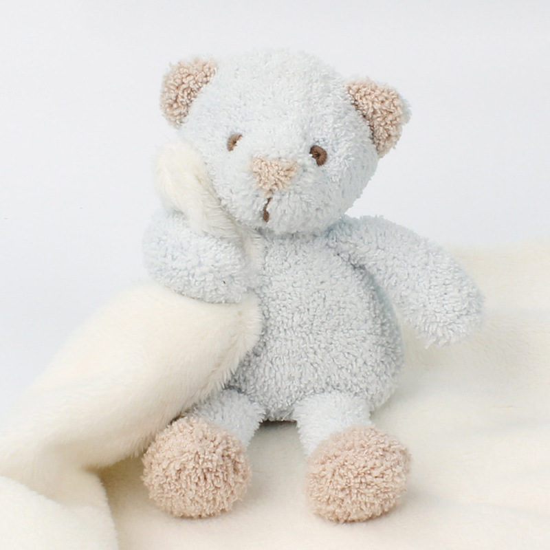 Cute Light Blue Plush Teddy Be - Home Decor Lighting Wholesale ulasan dan harga