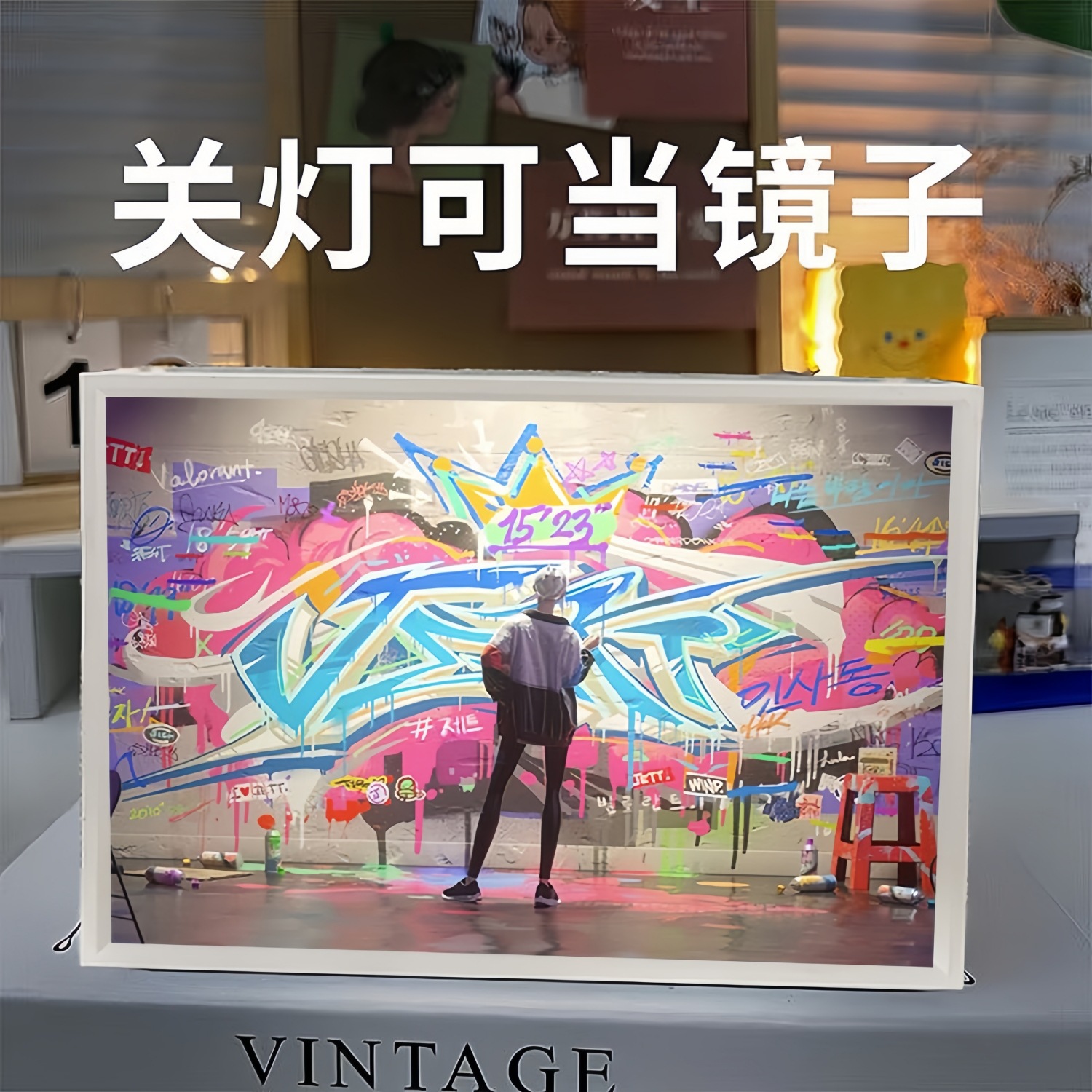 2026 New Creative Painting Con - Lighting Room Decor Items ulasan dan harga