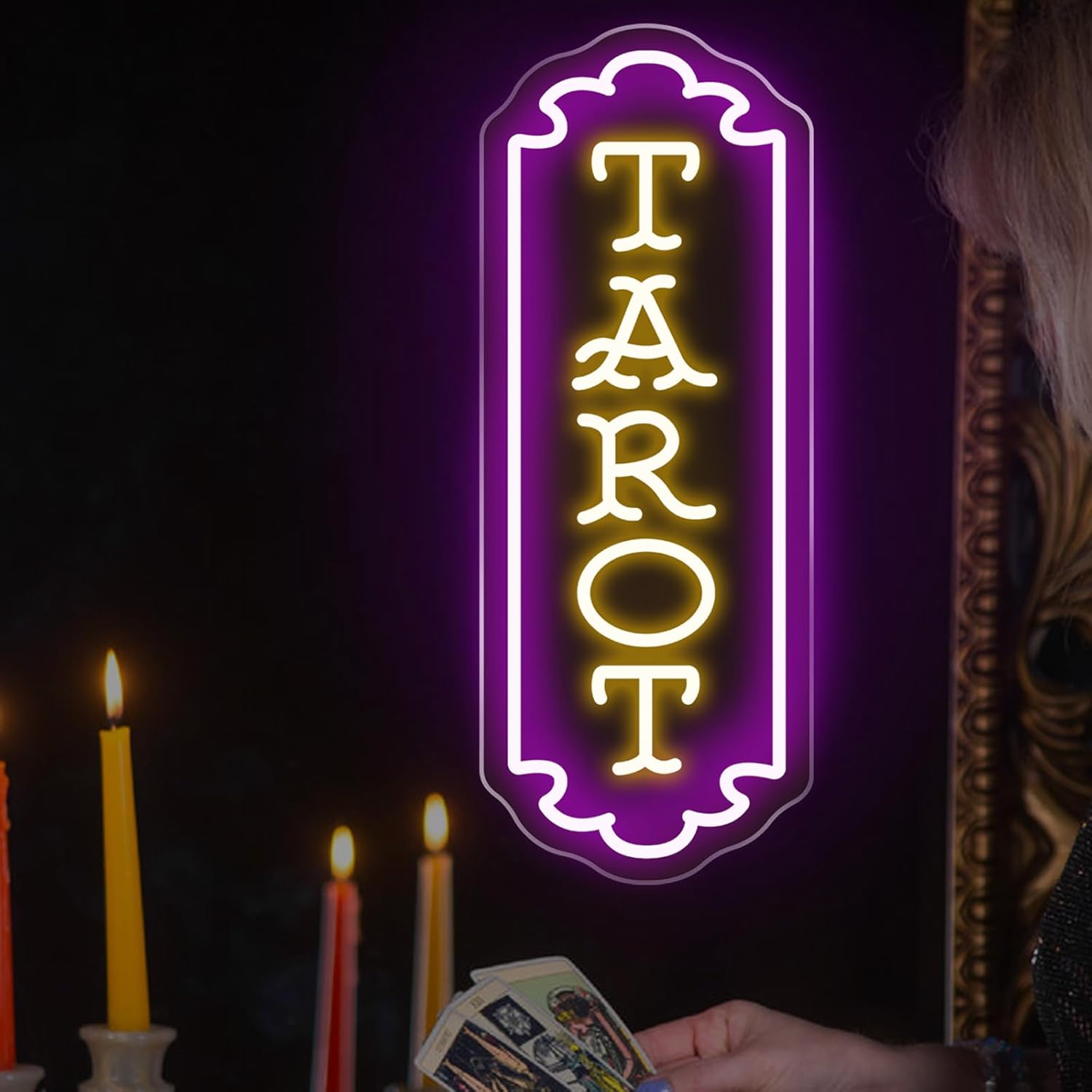 Tarot Neon Sign USB Powered My - Room Lighting Bedroom Decor ulasan dan harga