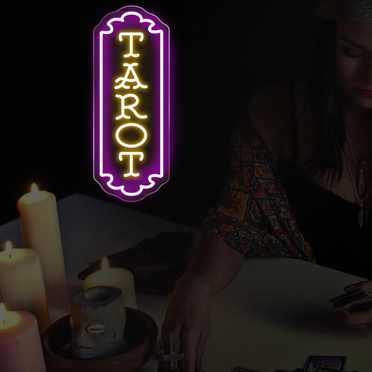 Tarot Neon Sign USB Powered My - Room Lighting Bedroom Decor ulasan dan harga