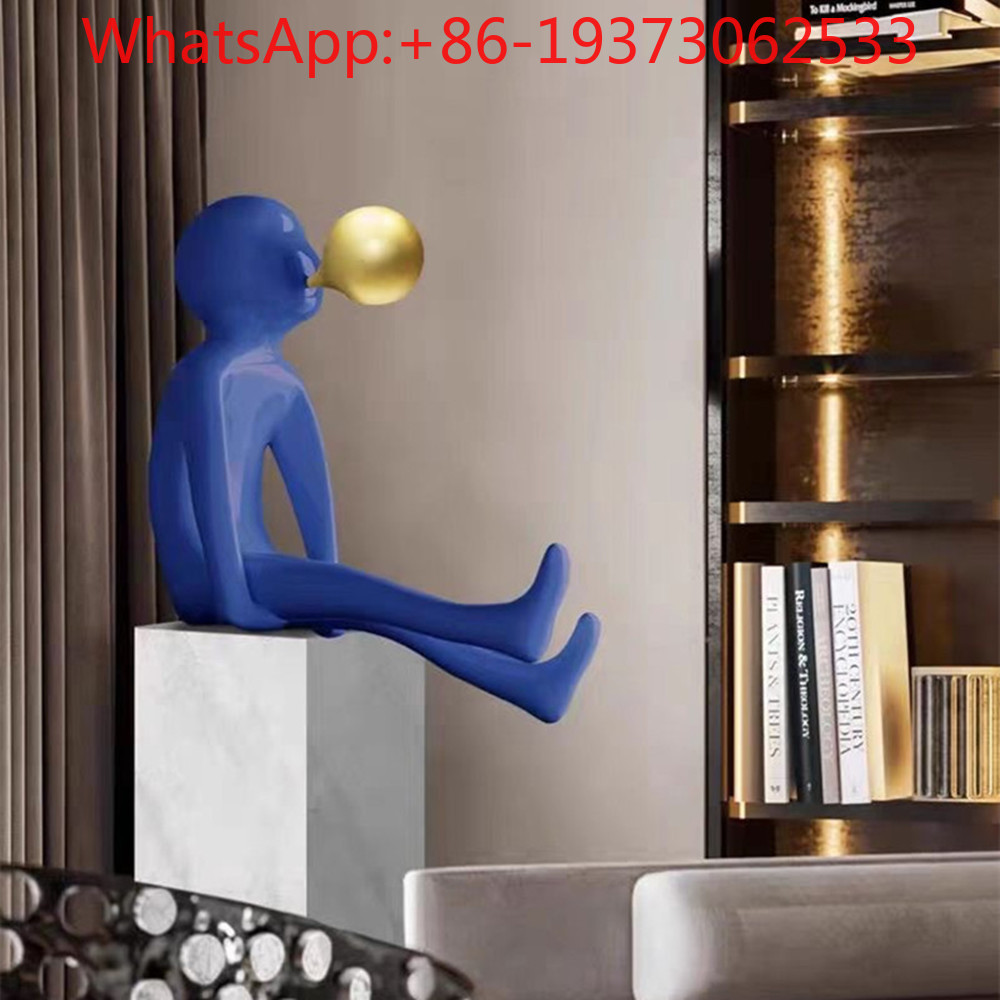 Entrance Figure Blowing Bubble - Lighting Decoration ulasan dan harga