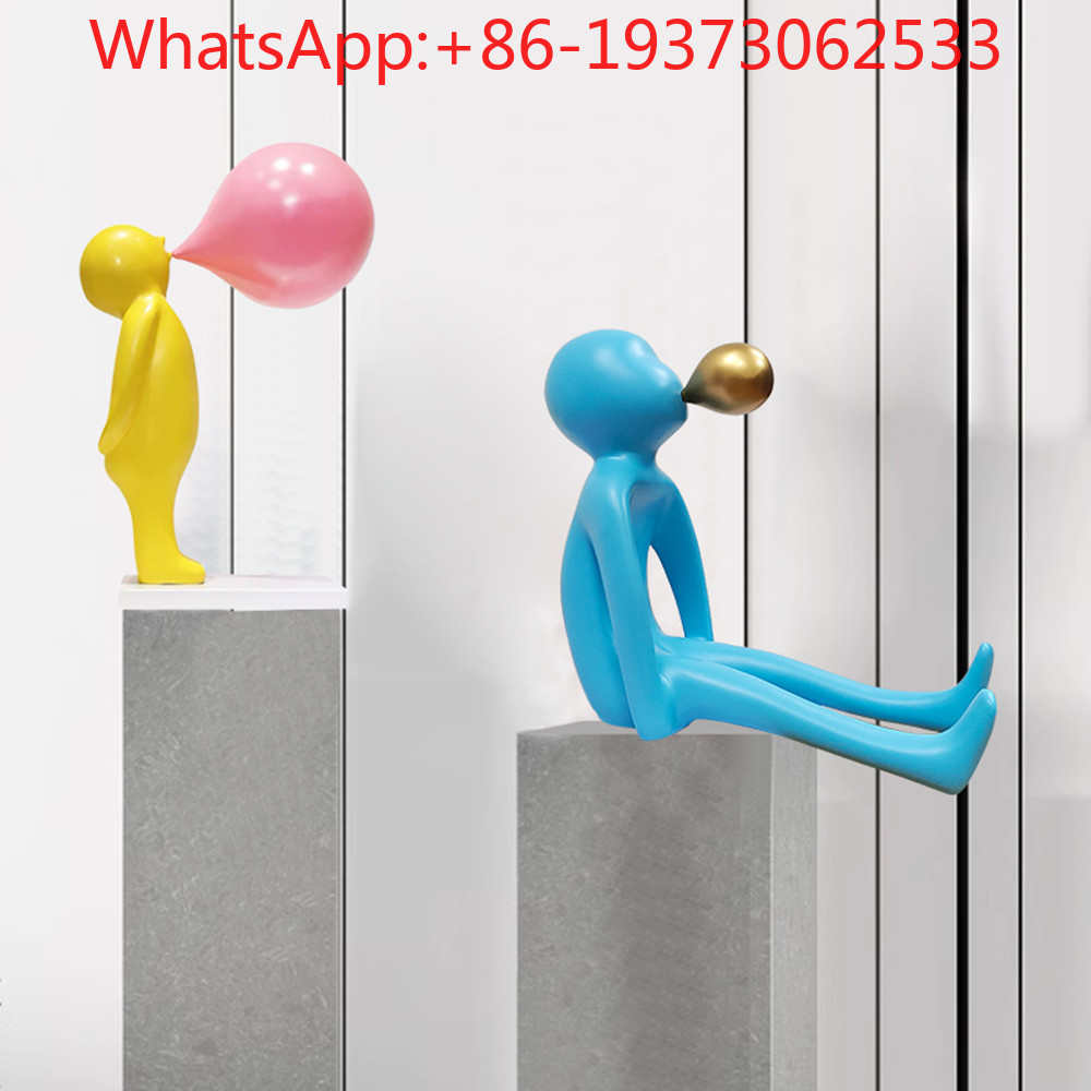 Entrance Figure Blowing Bubble - Lighting Decoration ulasan dan harga