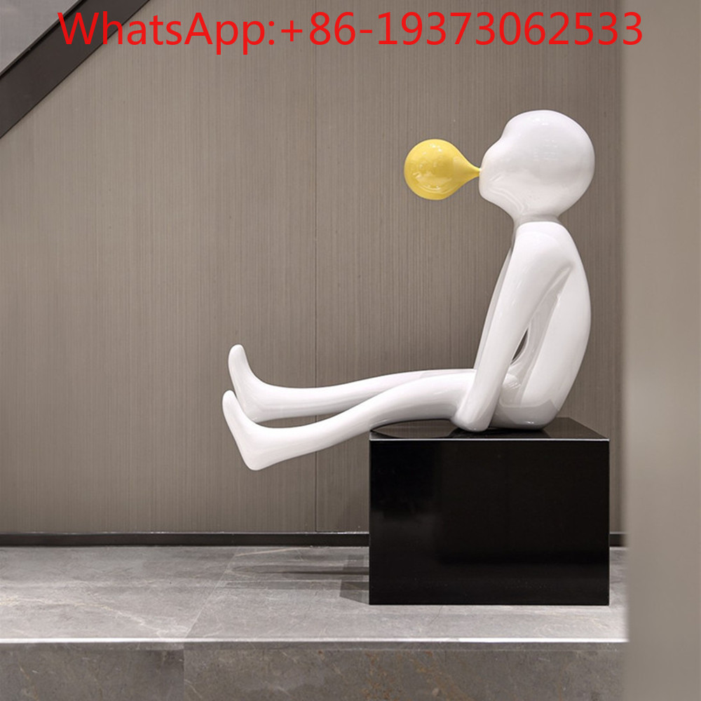 Entrance Figure Blowing Bubble - Lighting Decoration ulasan dan harga