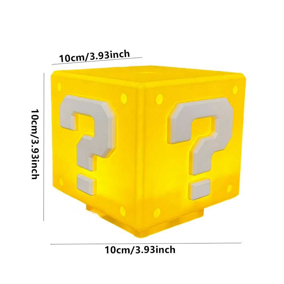 2026Question Block Lamp with S - Lighting Room Decor Items ulasan dan harga