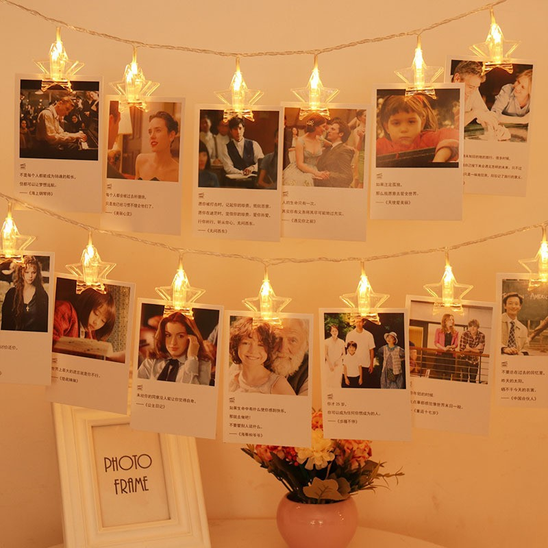 1.5/3/6/10m LED Photo Clip Str - Lighting Decor Photos ulasan dan harga