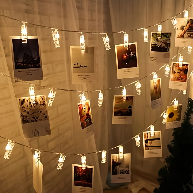 1.5/3/6/10m LED Photo Clip Str - Lighting Decor Photos ulasan dan harga