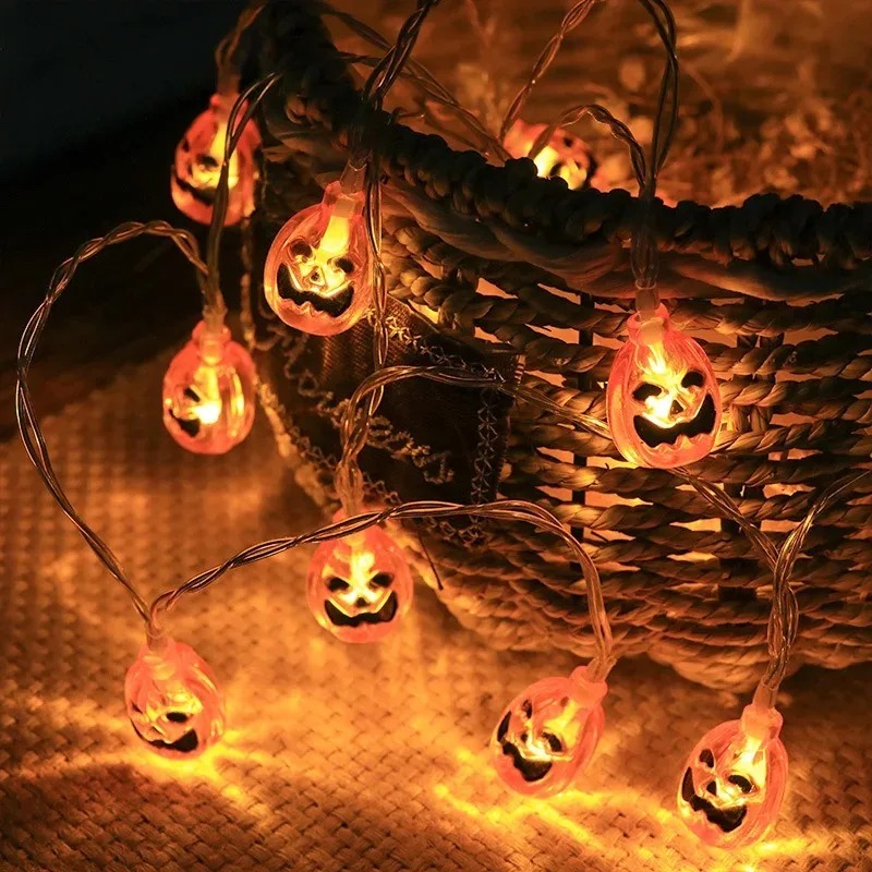 1-5PCS Halloween New Pumpkin B - Lighting Decor For House ulasan dan harga