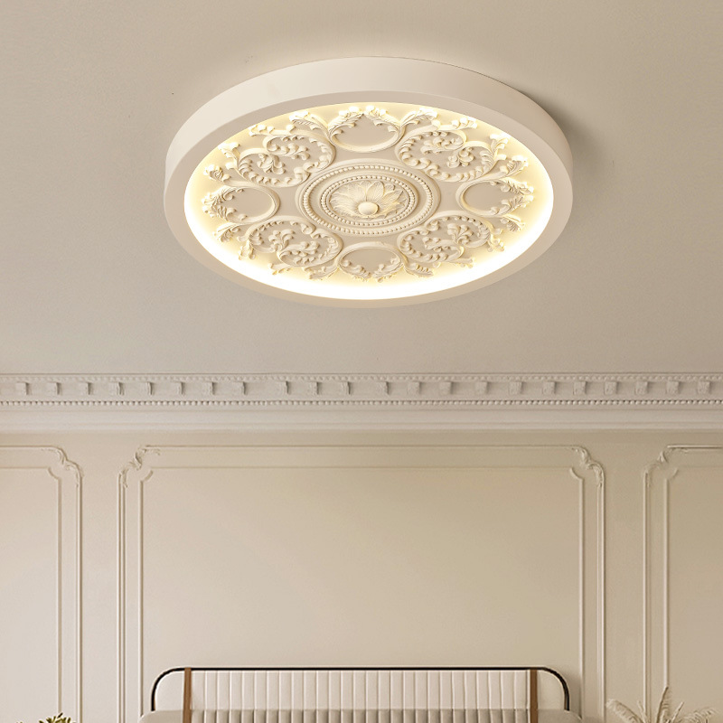 Vintage French Cream Carved Ar - Home Decor Lighting Wholesale ulasan dan harga