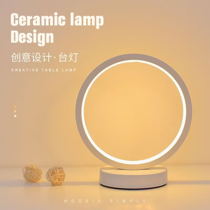 20CM LED Simple Circular Ring  - Room Lighting Bedroom Decor ulasan dan harga