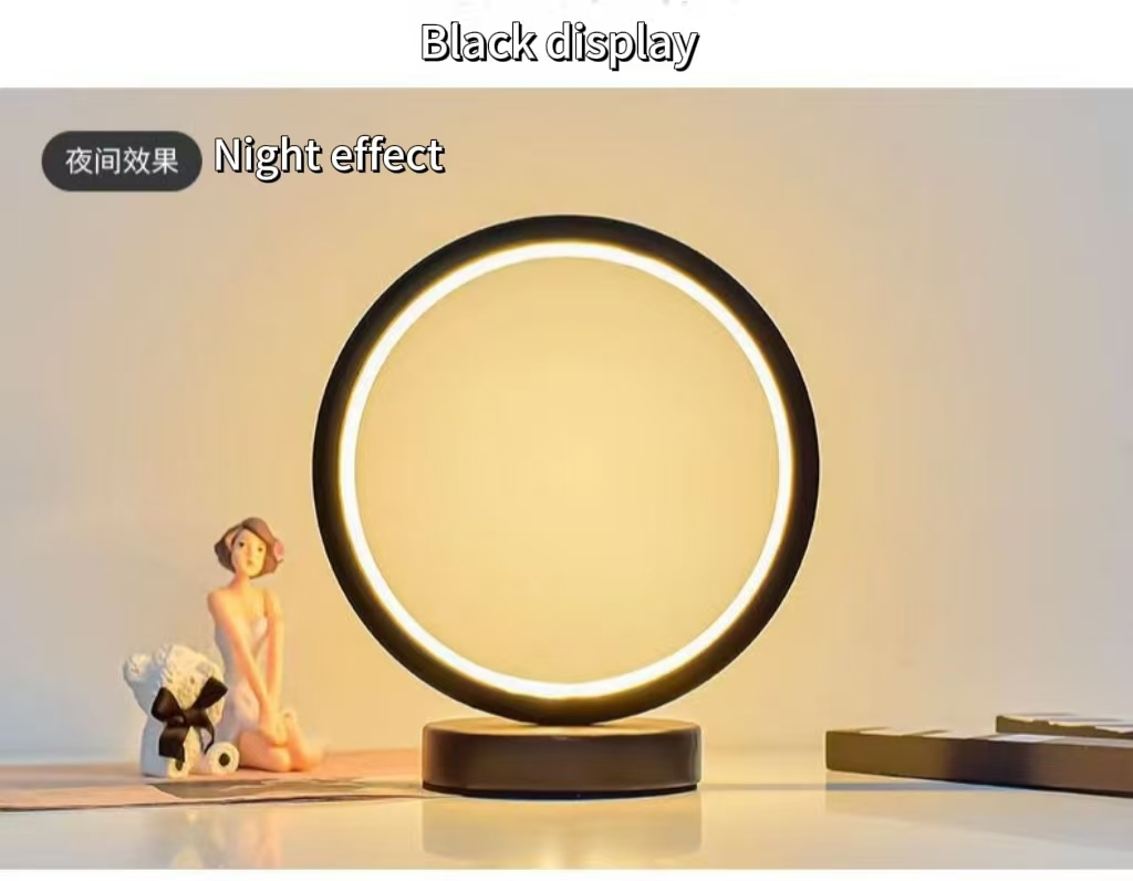 20CM LED Simple Circular Ring  - Room Lighting Bedroom Decor ulasan dan harga