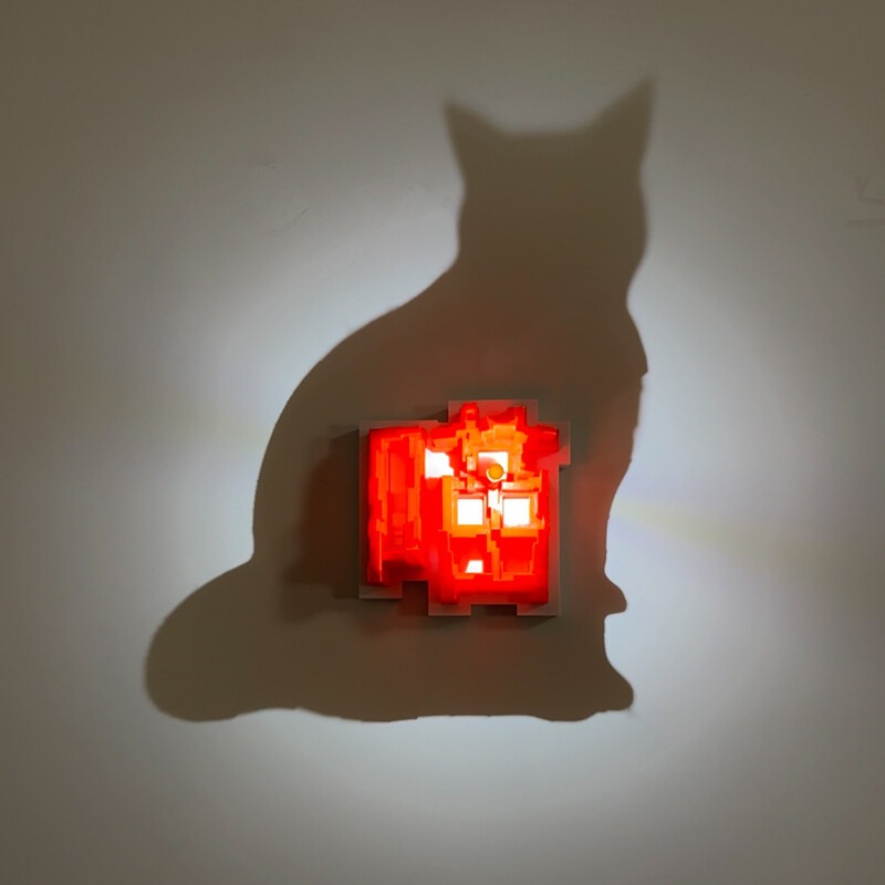 Dropshipping 3D Light Shadow N - Room Lighting Bedroom Decor ulasan dan harga
