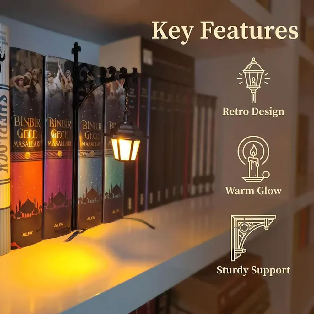 Library Lantern Decorative Boo - Lighting Decoration ulasan dan harga