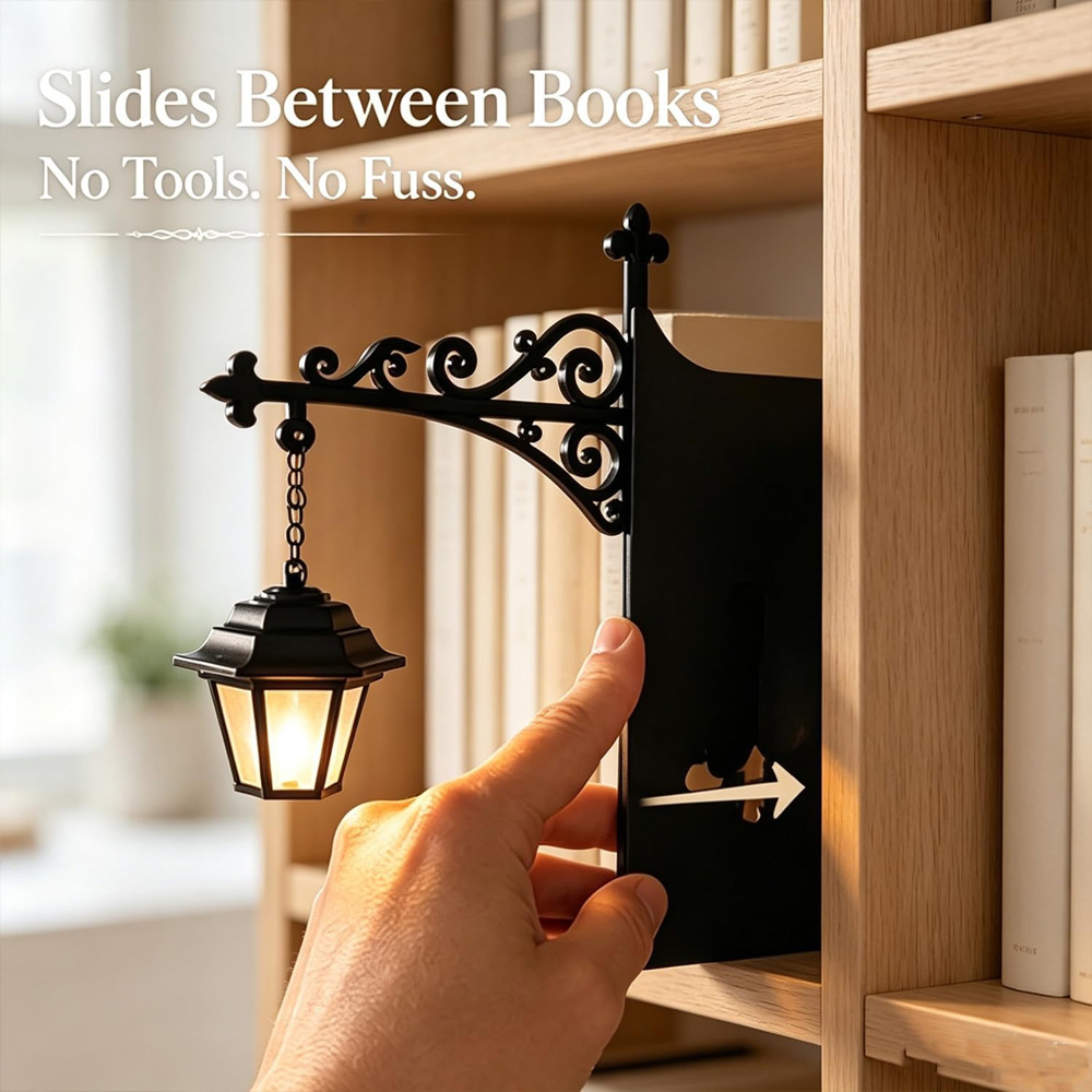 Library Lantern Decorative Boo - Lighting Decoration ulasan dan harga