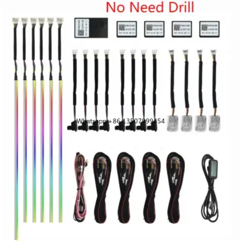 A80 64-Color LED Ambient Light - Lighting Decoration ulasan dan harga