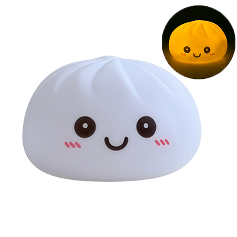 New dumpling squishy LED Night - Lighting Room Decor Items ulasan dan harga