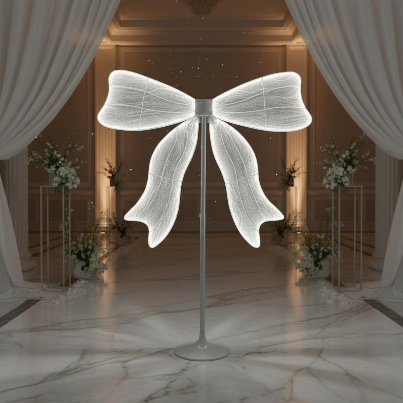 LED Bow Decor Photo Prop Illum - Lighting Decor Photos ulasan dan harga